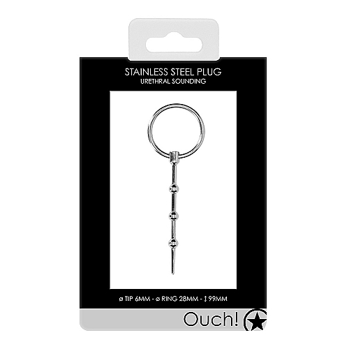4" Metal Urethral Plug