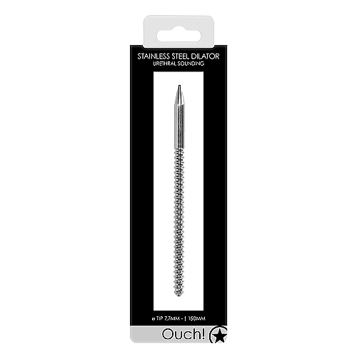 6" Ribbed Urethral Sounding Plug