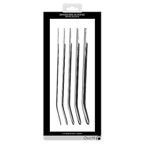 Metal Urethral Sounding Set x5