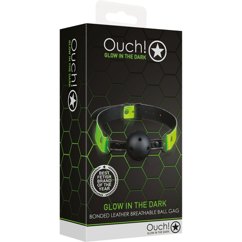 Glowing Breathable Ball Gag