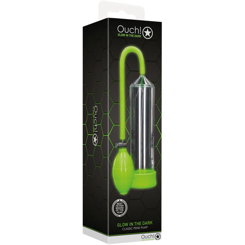 Glowing Squeeze Ball Penis Pump