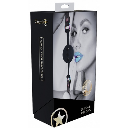 Ouch! Venice Collection Silicone Ball Gag