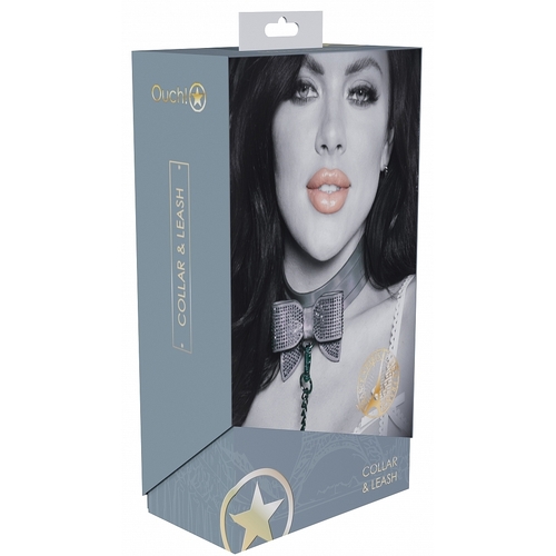 Ouch! Paris Collection Collar With Leash