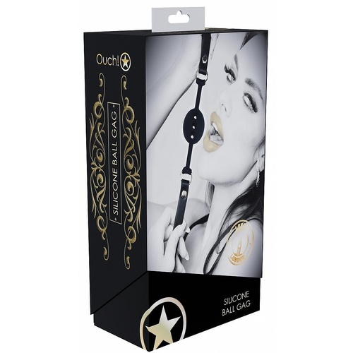 Ouch! London Collection Silicone Ball Gag