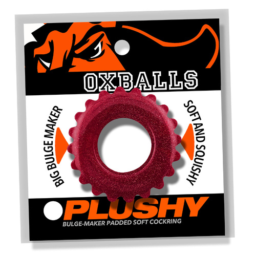 oxballs PLUSHY single ring CHERRY LIPS