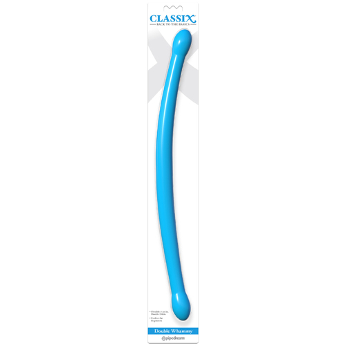 17" Blue Double Dildo