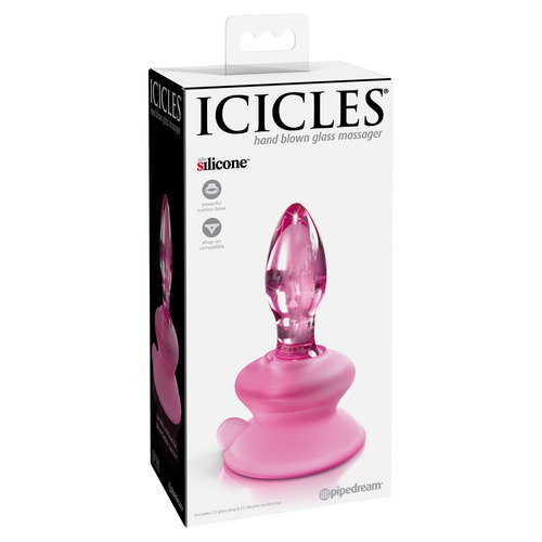 2" Glass Butt Plug