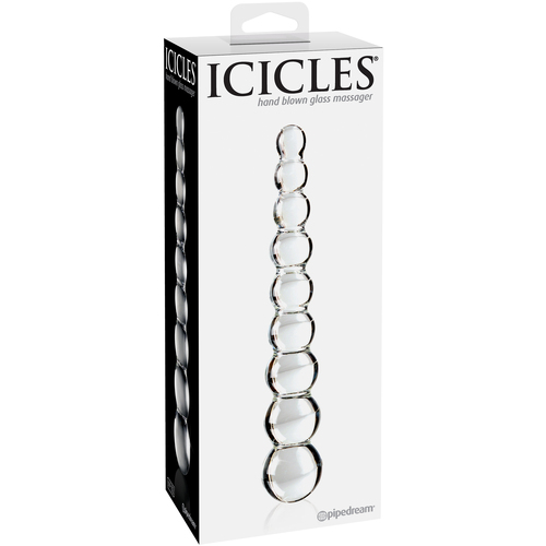 8.5" Glass Anal Beads