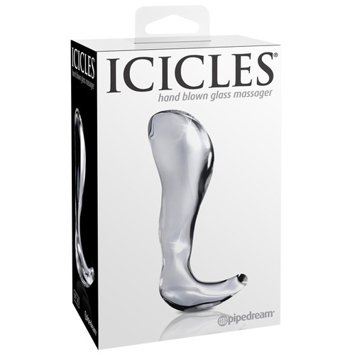 3.5" Glass Prostate Massager