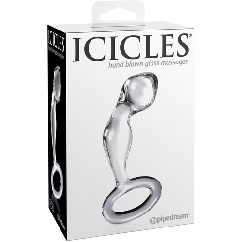 3.5" Glass Prostate Massager