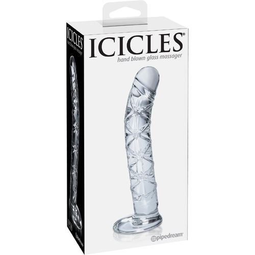 6" Glass G-Spot Dildo