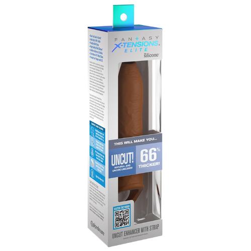 7"  Uncut Premium Penis Sleeve