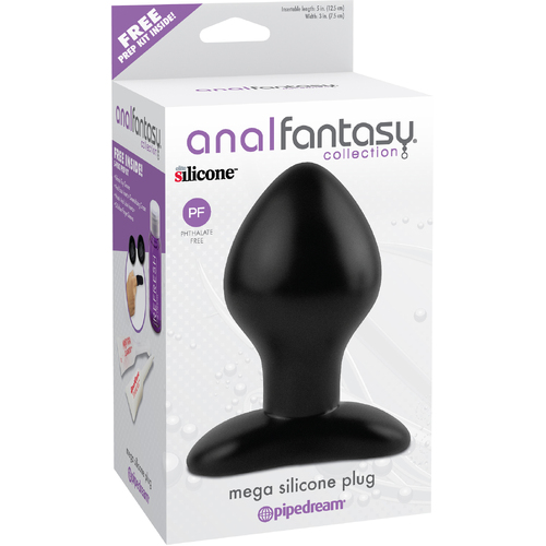 5" Mega Silicone Butt Plug