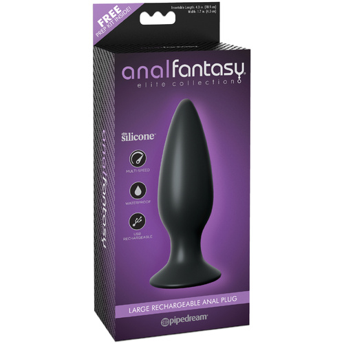 Large Rechargeable Anal Plug