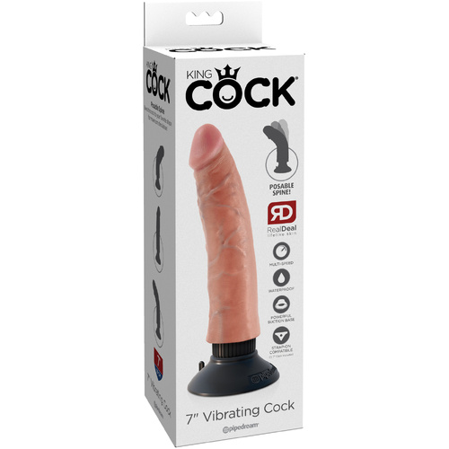 7" Vibrating Cock