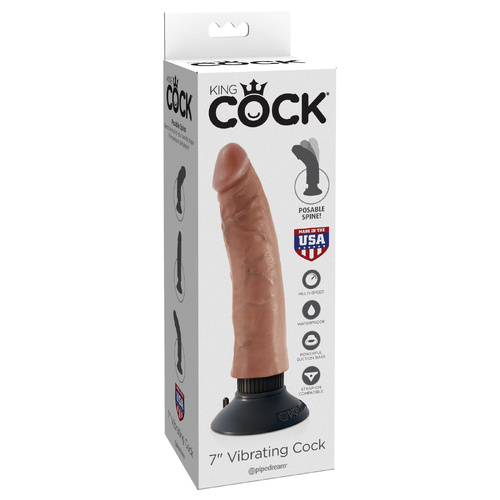 7" Vibrating Cock