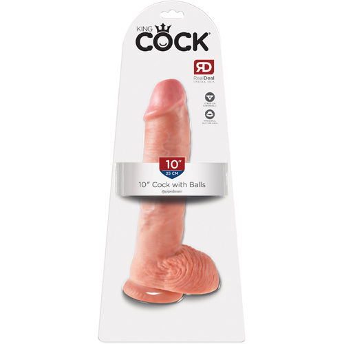10" Cock + Balls