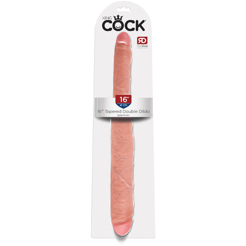 16" Tapered Double Dildo