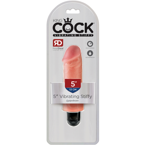 5" Vibrating Stiffy Cock