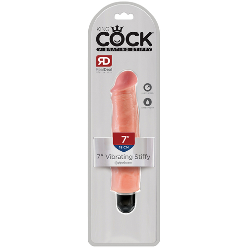 7" Vibrating Stiffy Cock