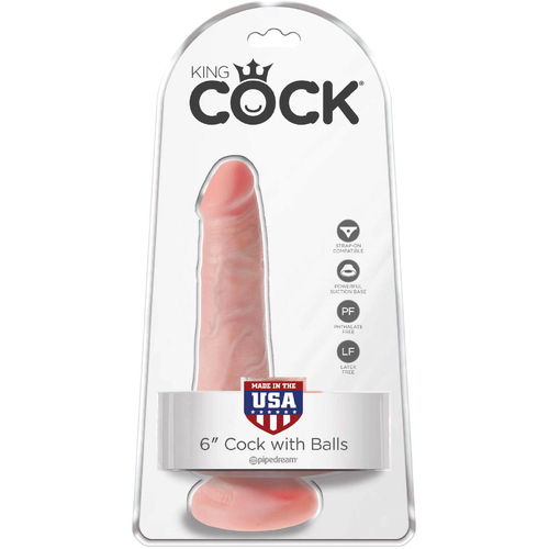 6" Cock + Balls