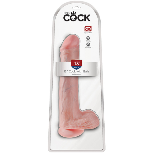 13" Cock + Balls