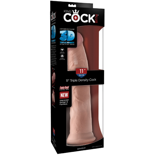 11" Realistic 3D Cock