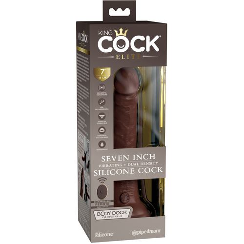 7" Vibrating Dual Density Cock