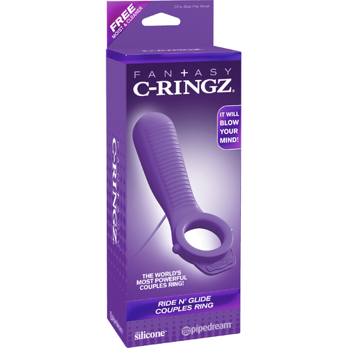 Ride N Glide Vibrating Cock Ring
