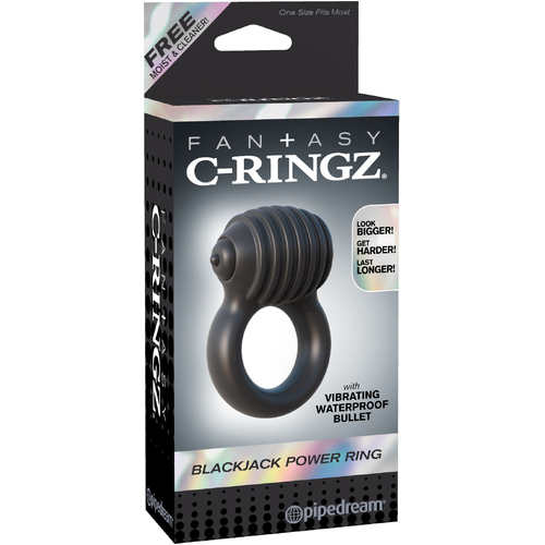 Blackjack Vibrating Cock Ring