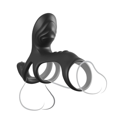 Fantasy C-Ringz Ultimate Couples Cage Max Black