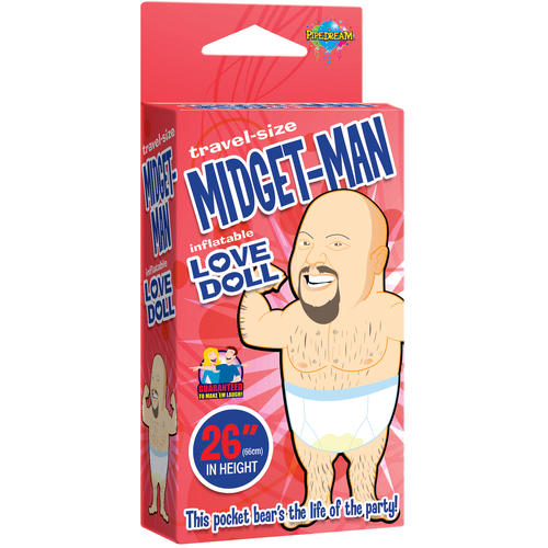 Mini Midget-man Blow Up Doll