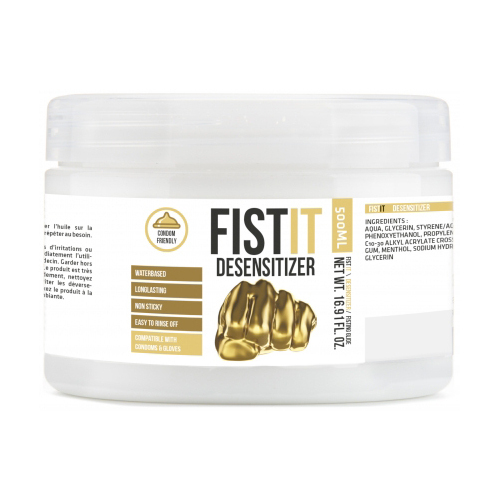 Numbing Fisting Lube 500ml