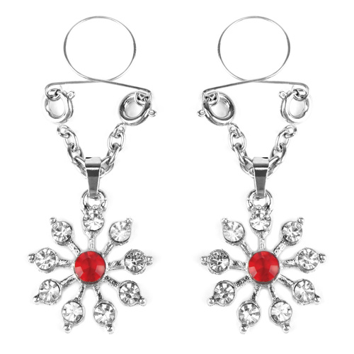 Ruby Star Nipple Jewellery
