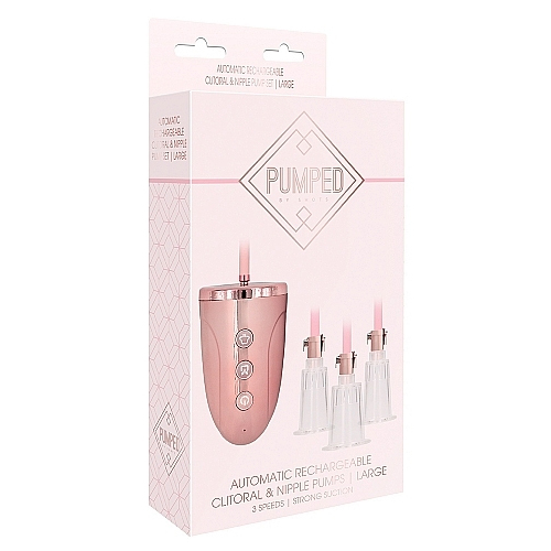 Large Clit + Nipple Pump Set