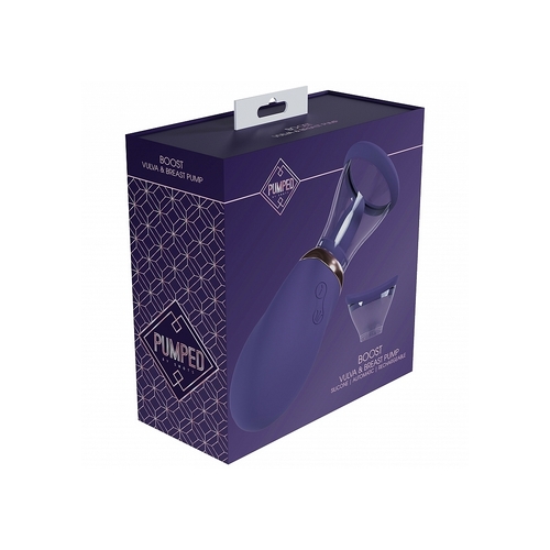 Pumped Boost Automatic 13 Speed Silicone Rechargeable Vulva & Breast Pump