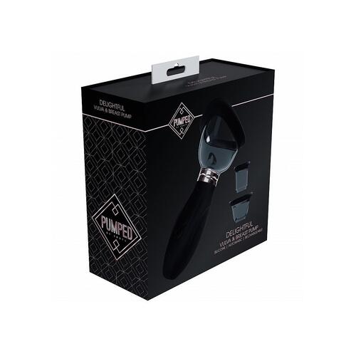 Pumped Delightful Automatic 5 Speed Silicone Rechargeable Vulva Clitoral Nipple & Breast