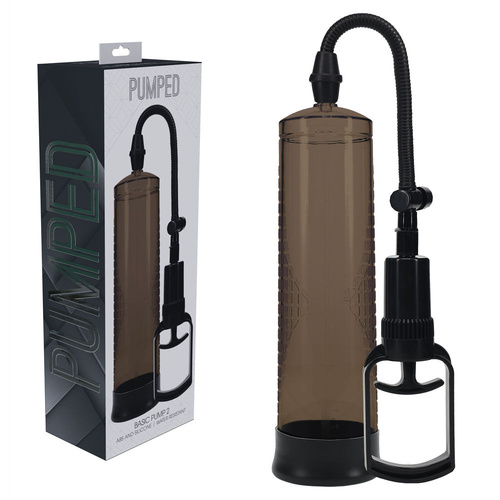 PUMPED Basic Pump 2 - Black Black Penis Pump