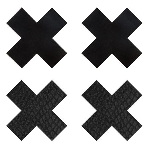 Classic Black X Pasties