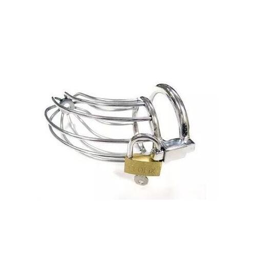 Chastity Cock Cage with Padlock