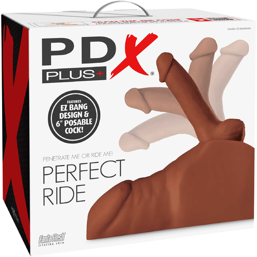 Perfect Ride 6" Cock + Torso