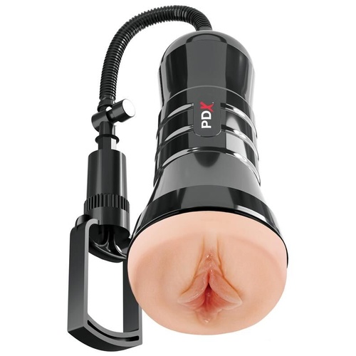PDX Extreme Wet Pussies Super Sucker XXL Stroker Light