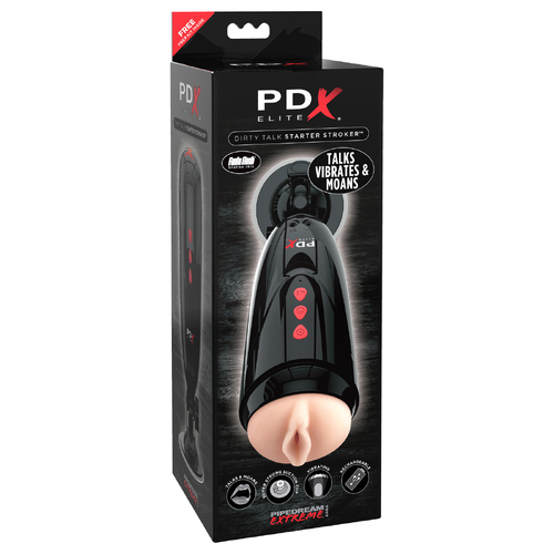 Dirty Talking Pussy Stroker