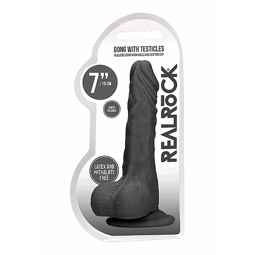 7" Realistic Cock + Balls