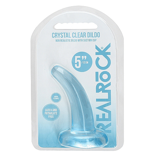 5" Curved Suction Cup Dildo