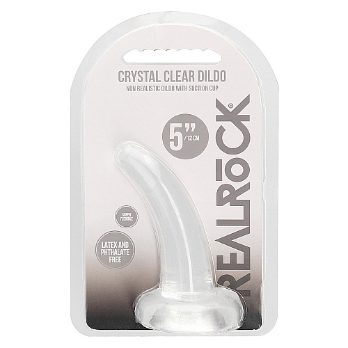 5" Curved Suction Cup Dildo
