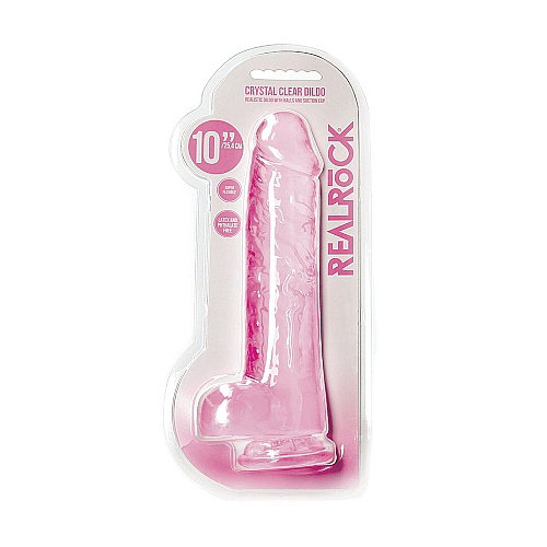 10" Realistic Cock + Balls