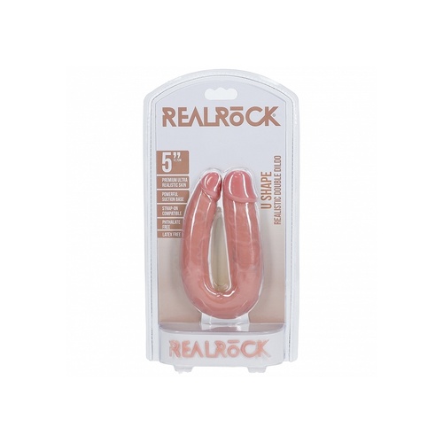 Realrock U Shaped Double Dildo 5"