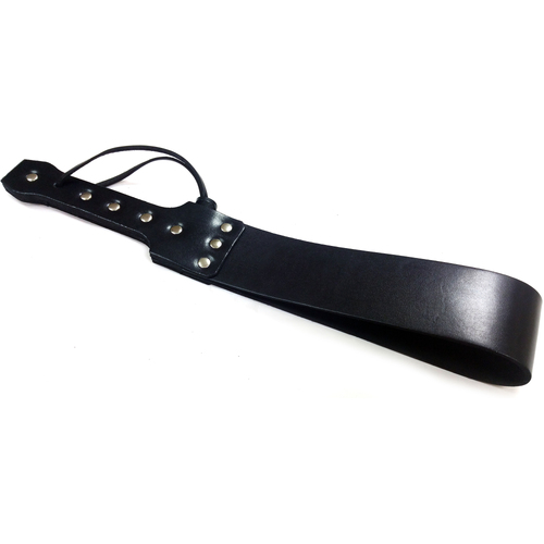 Leather Folded Paddle Black