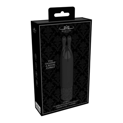 Twinkle Rechargeable Silicone Bullet